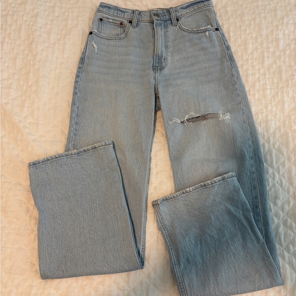 Abercrombie 90s relaxed high rise jeans